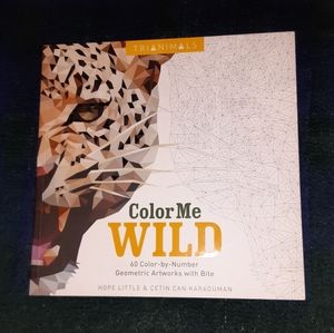 Color Me Wild Color by number coloring book